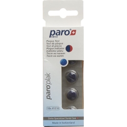 Paro Plak 2-Farben Tabletten Rot/Blau 10 Stück