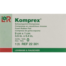 Komprex Schaumgummi Kompressen 9cm x 1cm