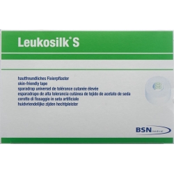 Leukosilk S Heftpflaster 9.2mx2.5cm Weiss 12 Stück