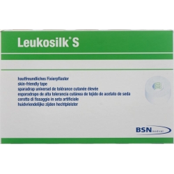 Leukosilk S Heftpflaster 9.2mx5cm Weiss 6 Stück