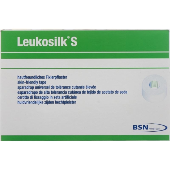 Leukosilk S Heftpflaster 9.2mx5cm Weiss 6 Stück buy online