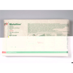 Metalline Bettuch Steril 73x250cm