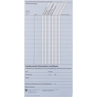 BAG vaccination certificate National Blue D