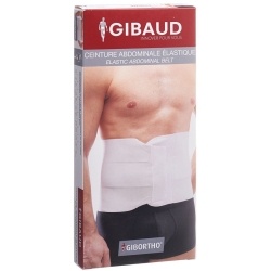 Gibaud Leibgürtel Velcro 24cm 76-90cm Weiss