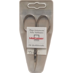 Maltese cuticle scissors curved 9cm No 1