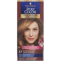 Polycolor Creme Haarfarbe 37 Dunkelblond 90ml