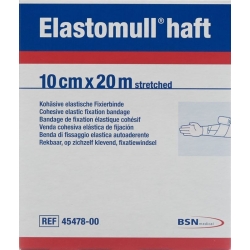 Elastomull Haft Gazebinde Weiss 20mx10cm Rolle