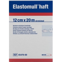 Elastomull adhesive gauze bandage white 20mx12cm roll