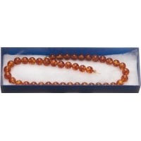Kern real amber ball chain 8mm/35cm Bebe