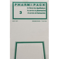 Pharmipack Beutel No 3 Mittel 400 Stück