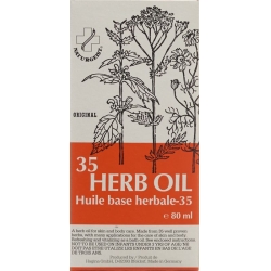 Naturgeist Original 35 Kräuter Öl Glasflasche 80ml