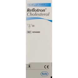 REFLOTRON Cholesterol Test Strips 30 pcs
