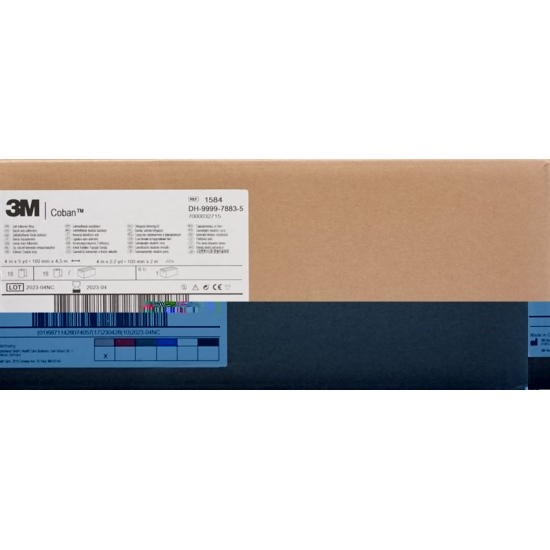 3M Coban Elastische Binde Hautfarbig 10.1cmx4.57m 18 Stück buy online