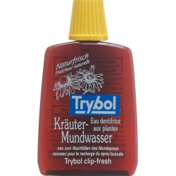 Trybol Kräuter Mundwasser Reiseflasche 20ml