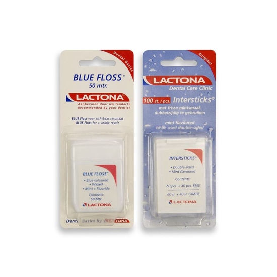 Lactona Dental Floss Mint Fluor 50m buy online