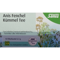 Salus Anise Fennel Caraway Tea Organic Bag 15 pieces