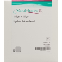 VariHesive E Hydrokolloidverband 15x15cm 5 Stück