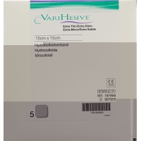 VariHesive Extra Dünn Hydrokolloidverband 15x15cm 5 Stück