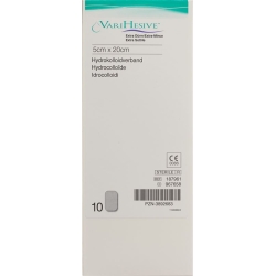 Varihesive Extra Dünn Hydrokolloidverband 5x20cm 10 Stück