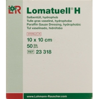 Lomatuell H Salbenkompresse 10x10cm Steril 50 Stück