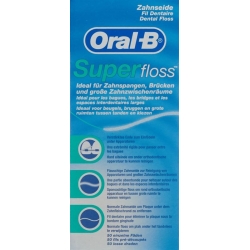 Oral B Super Floss Zahnseide 50 Stück