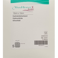 VariHesive E Border Hydrokolloidverband 10x10 / 14x14cm 5 Stück