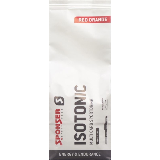 Sponser Isotonic Sportdrink Blutorange Beutel 780g buy online