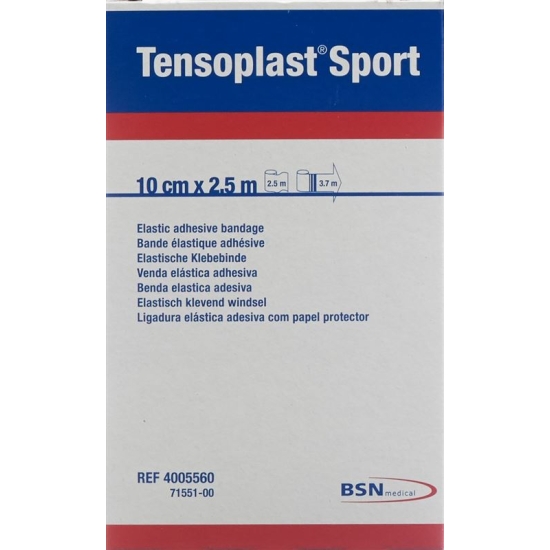 Tensoplast Sport elastische Klebebinde 10cm x 2.5m buy online