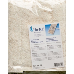 Ha Ra Nassfaser 42cm Weiss Lang