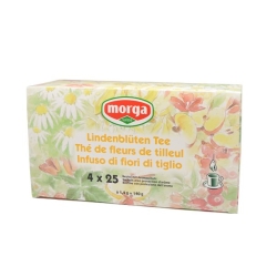 Morga Lindenblüten Tee mit Hüllen 100 Stück
