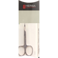 Herba Hautschere 9cm Gebogen 5402