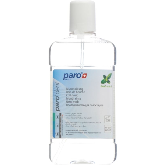 Paro Dent Dentalspülung mit Aminfluorid 500ml buy online