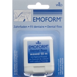 Emoform tooth thread waxed 50m
