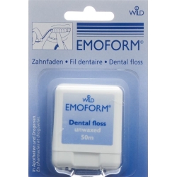 Emoform tooth thread Unwaxed 50m