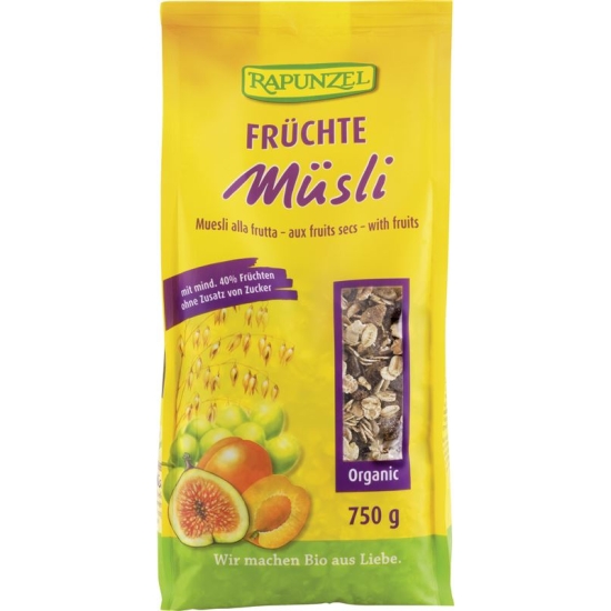 Rapunzel Früchte Müesli Beutel 750g buy online