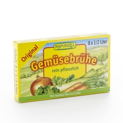 Rapunzel Gemüse Bruehwürfel 8x 10.5g