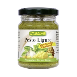 Rapunzel Pesto Liguro Glas 120g