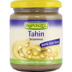 Rapunzel Tahin Sesammus ohne Salz Glas 250g