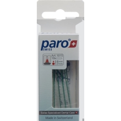 Paro Isola Long 5mm Fein Grün zylindrisch 10 Stück