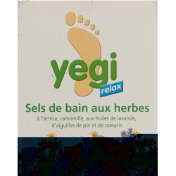 Yegi Relax Kräuter Fussbadesalz 8 Beutel à 50g
