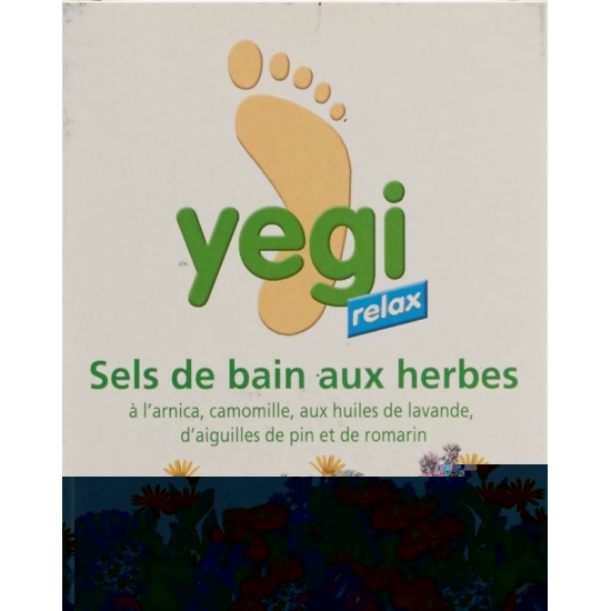 Yegi Relax Kräuter Fussbadesalz 8 Beutel à 50g buy online