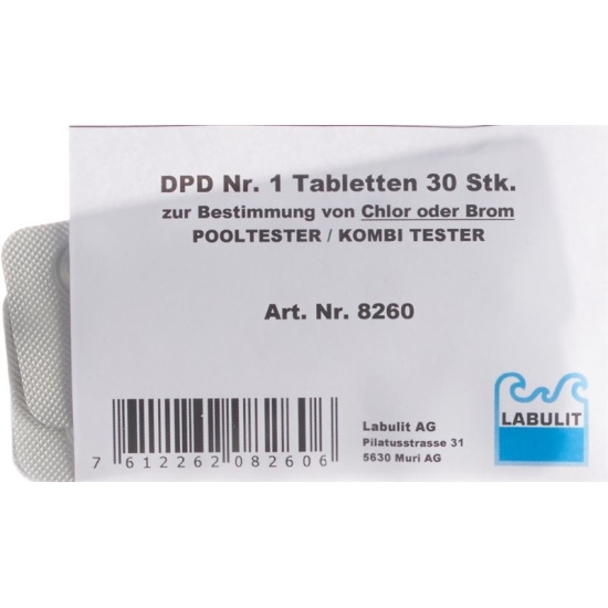Labulit Pooltester Kombitablette DPD Nr.1 30 Stück buy online