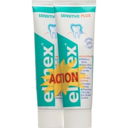 Elmex Sensitive Plus Zahnpasta 2x 75ml