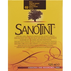 Sanotint Hair colour 02 deep brown