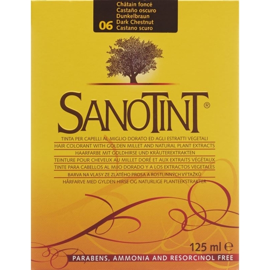 Sanotint Hair colour 06 dark brown buy online