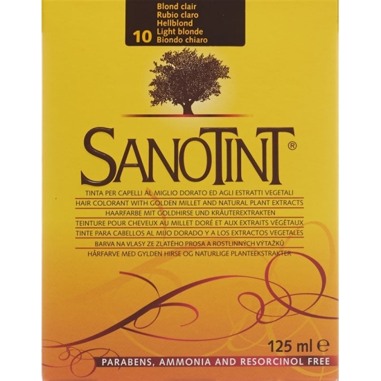 Sanotint Hair color 10 light blonde buy online