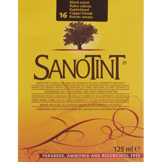 Sanotint Hair color 16 copper blonde buy online