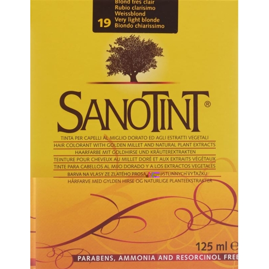 Sanotint Hair color 19 white blonde buy online