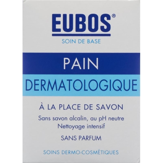 Eubos Seife Fest Unparfümiert Blau 125g buy online