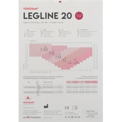 Venosan Legline 20 A-d M Beige 1 Paar